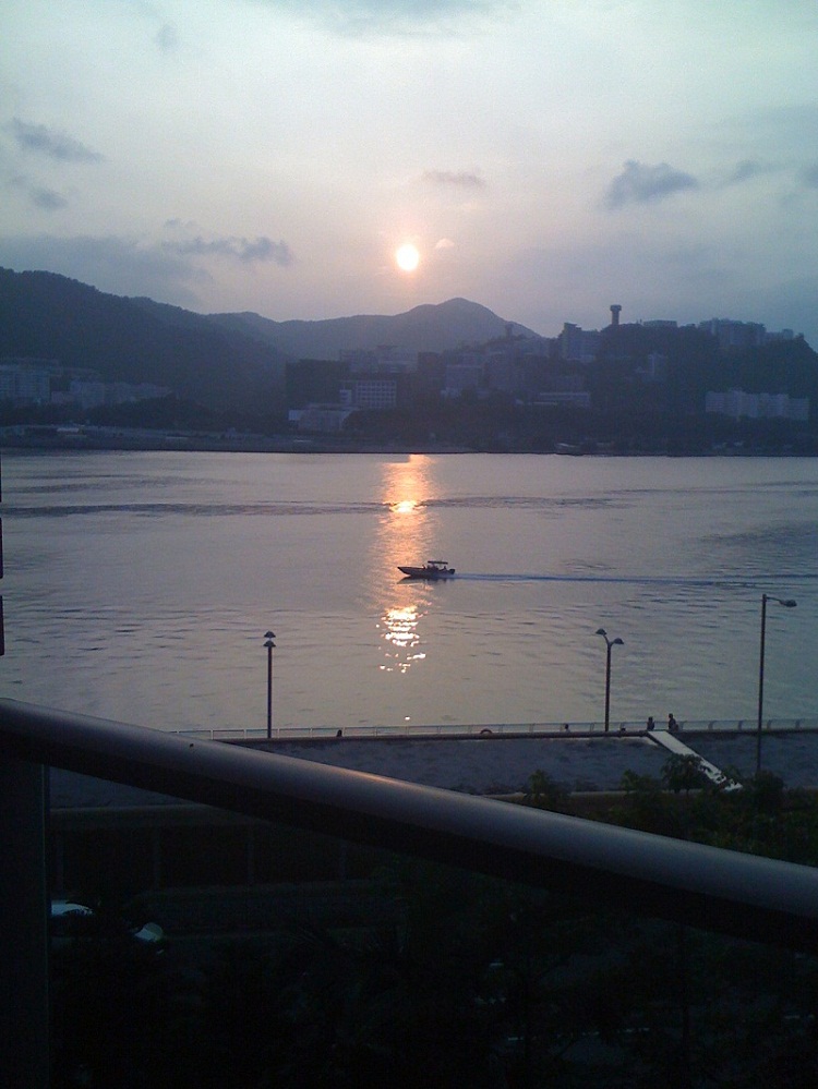 Beautiful sunset ( view from balcony ).JPG